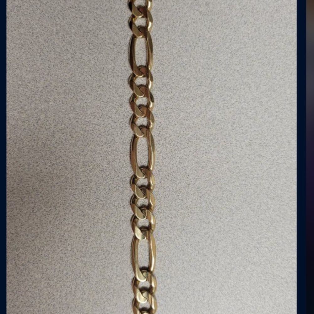 13mm Figaro bracelet